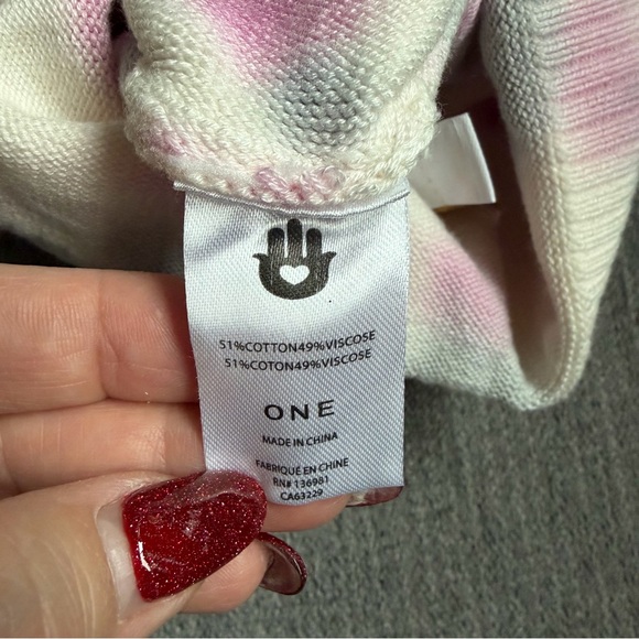 Spiritual Gangster tie dye cotton blend knit beanie, One size - Picture 7 of 8